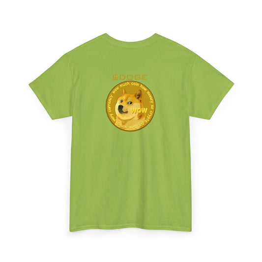 $DOGE Coin Polo Tee (Front & Back Graphic Logo)
