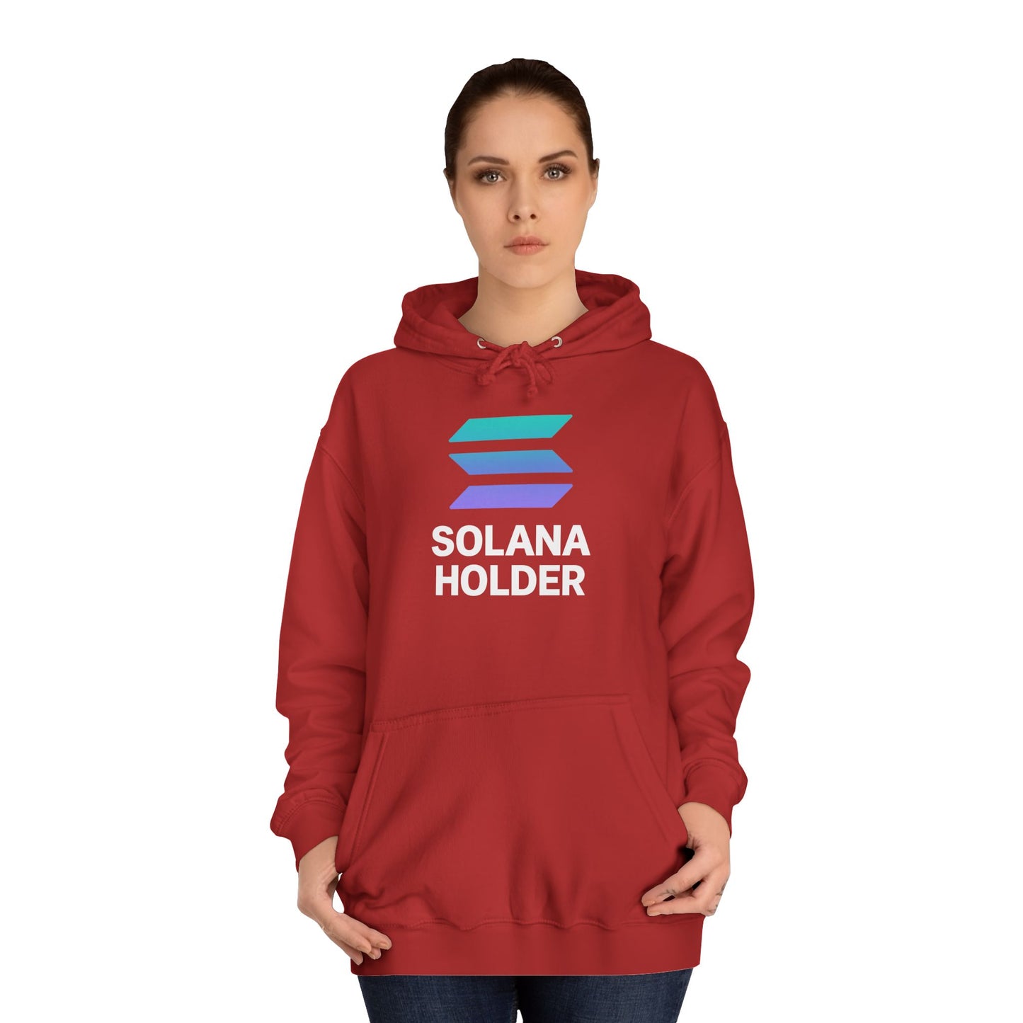 Solana Holder Unisex College Hoodie
