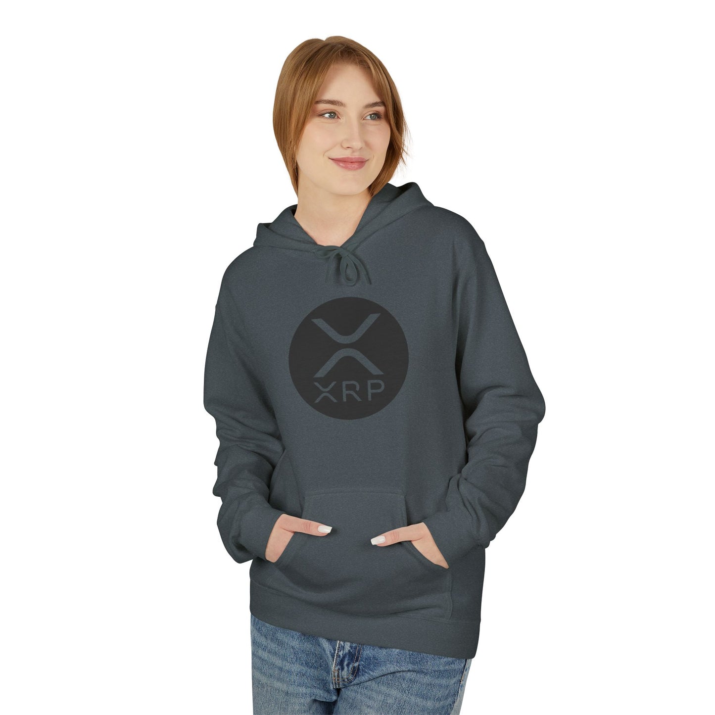 XRP Army Unisex Fleece Hoodie (Front Logo)