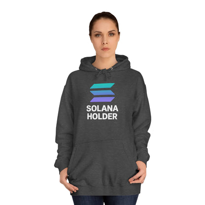 Solana Holder Unisex College Hoodie