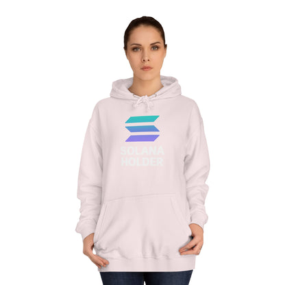 Solana Holder Unisex College Hoodie