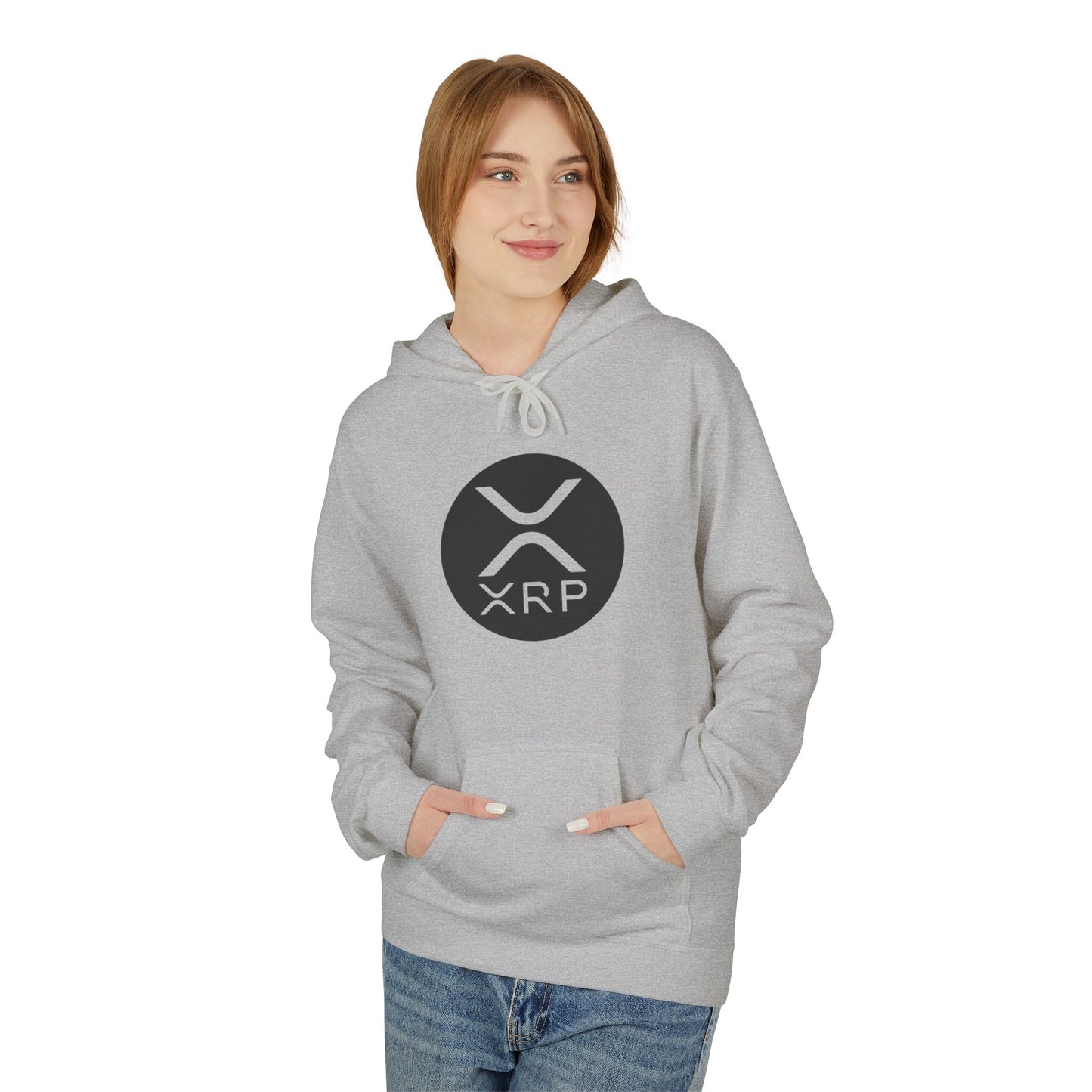 XRP Army Unisex Fleece Hoodie (Front & Back Logo)