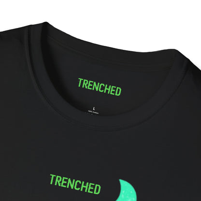 Crypto to The Moon Trenched Graphic Tee