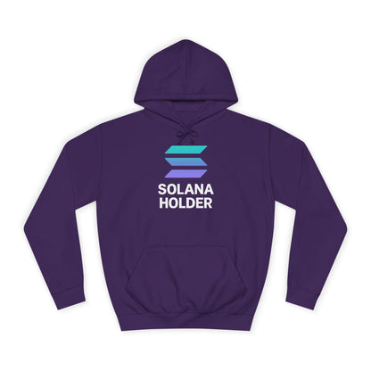 Solana Holder Unisex College Hoodie