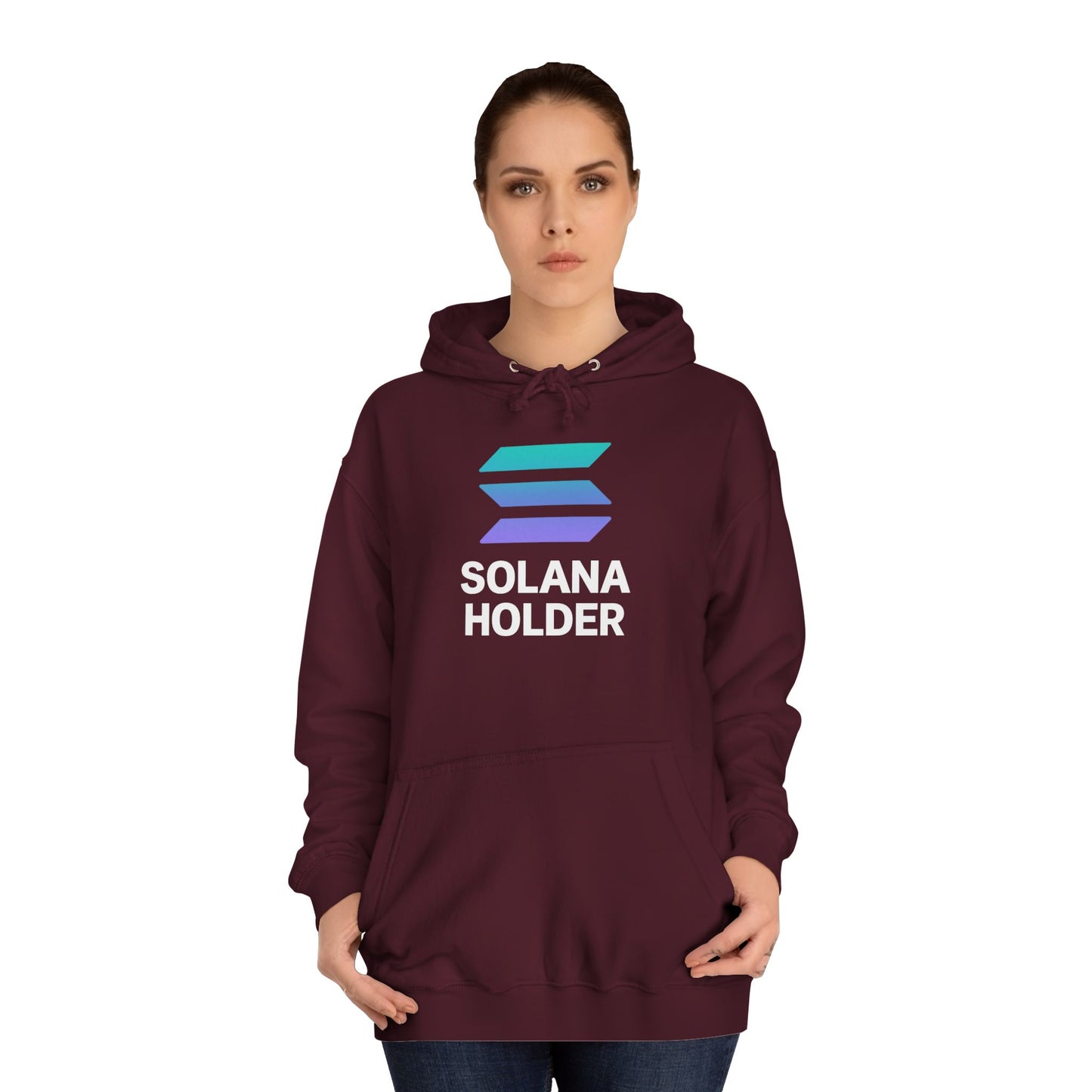 Solana Holder Unisex College Hoodie