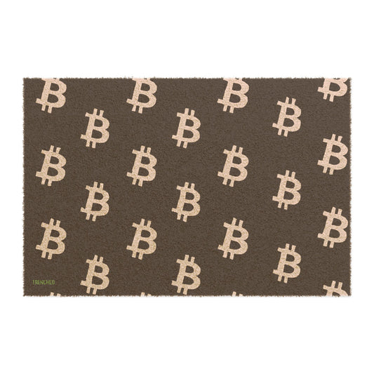 Bitcoin Pattern Doormat
