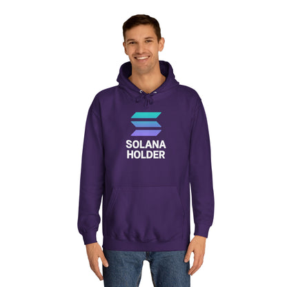 Solana Holder Unisex College Hoodie