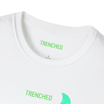 Crypto to The Moon Trenched Graphic Tee