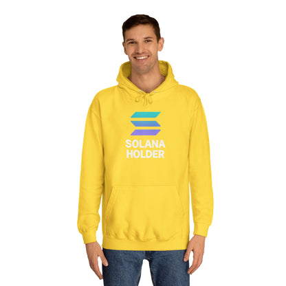 Solana Holder Unisex College Hoodie