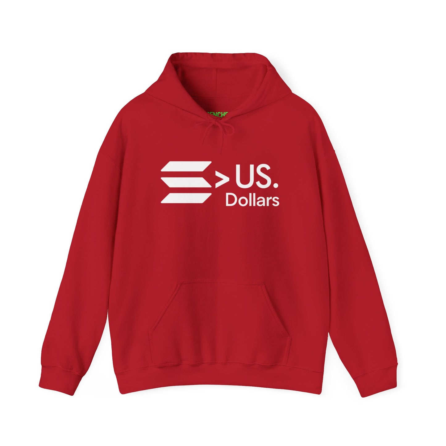 Solana > US DOLLARS Hoodie - Solana Over Dollars