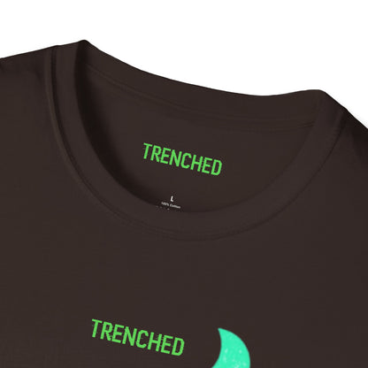 Crypto to The Moon Trenched Graphic Tee