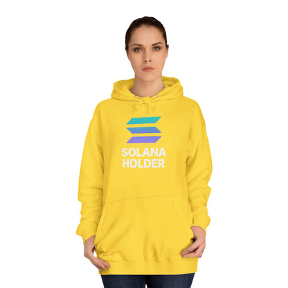 Solana Holder Unisex College Hoodie