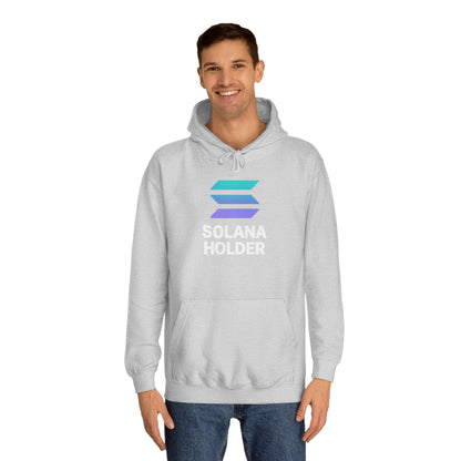 Solana Holder Unisex College Hoodie