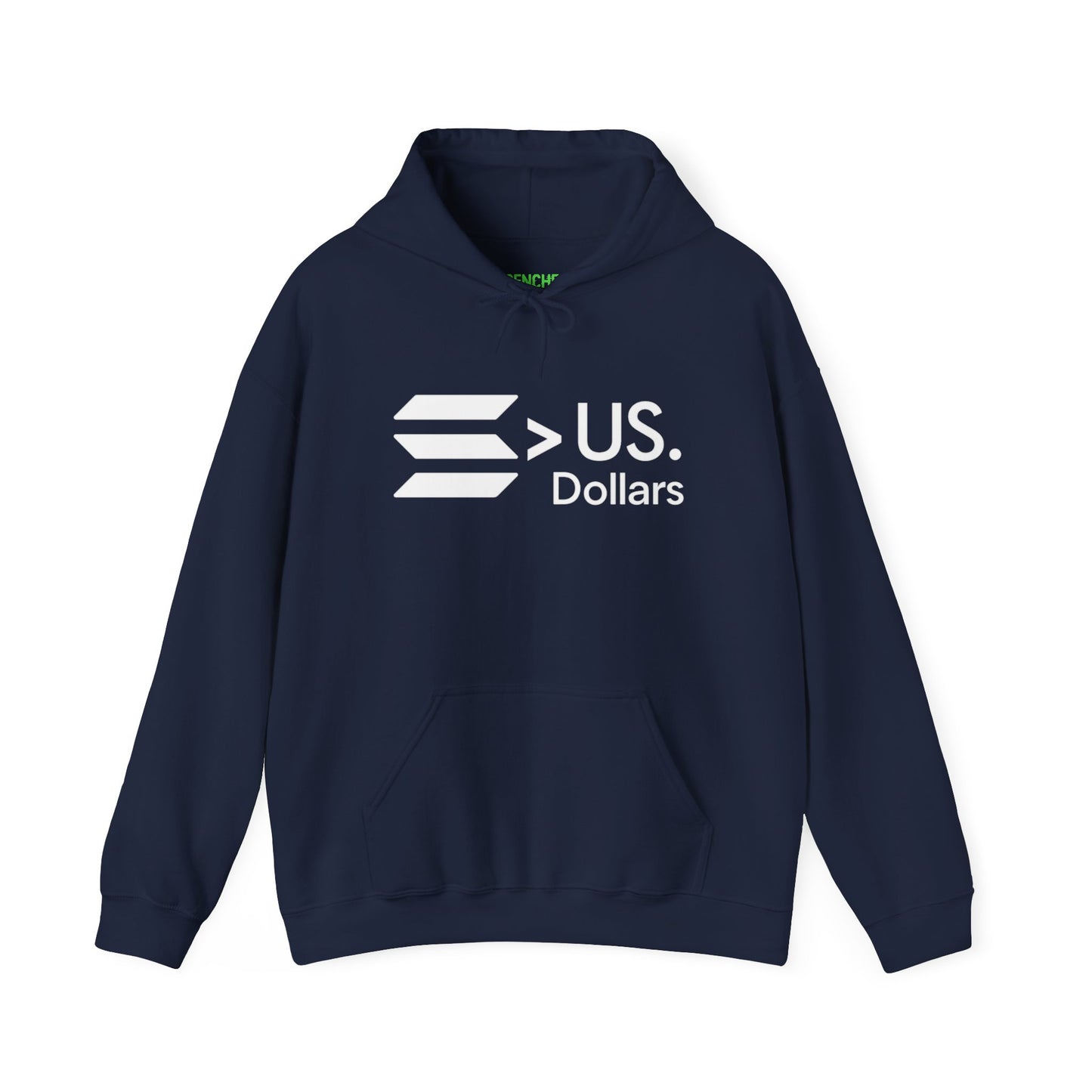 Solana > US DOLLARS Hoodie - Solana Over Dollars