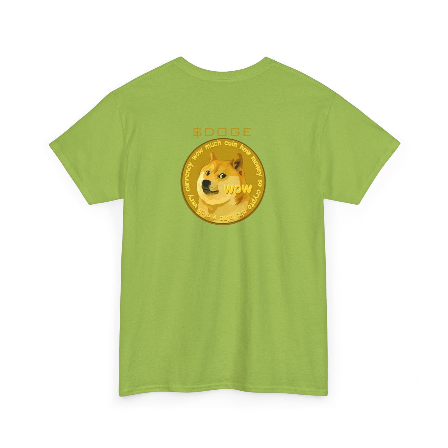 $DOGE Coin Polo Tee (Front & Back Graphic Logo)