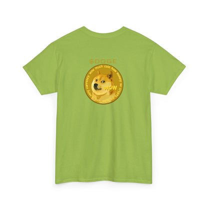 $DOGE Coin Polo Tee (Front & Back Graphic Logo)