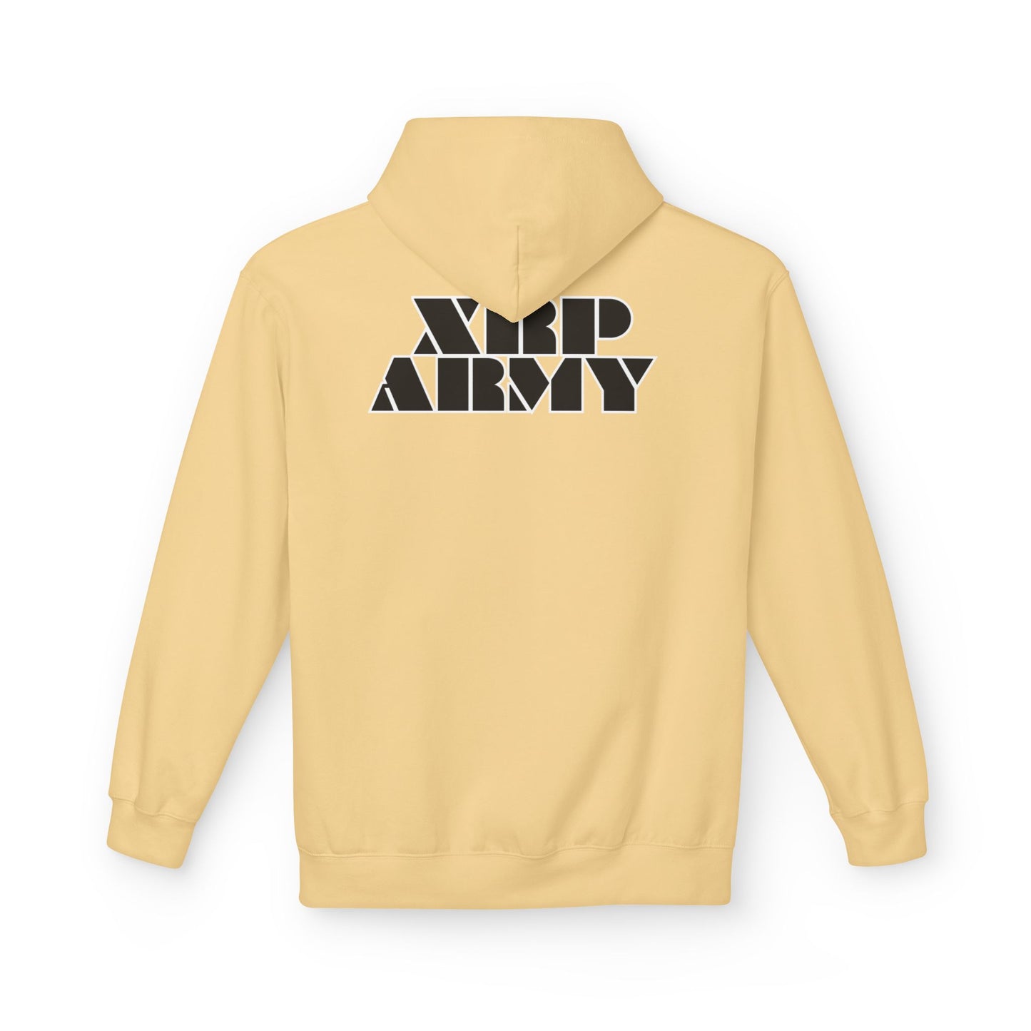 XRP Army Unisex Fleece Hoodie (Front & Back Logo)