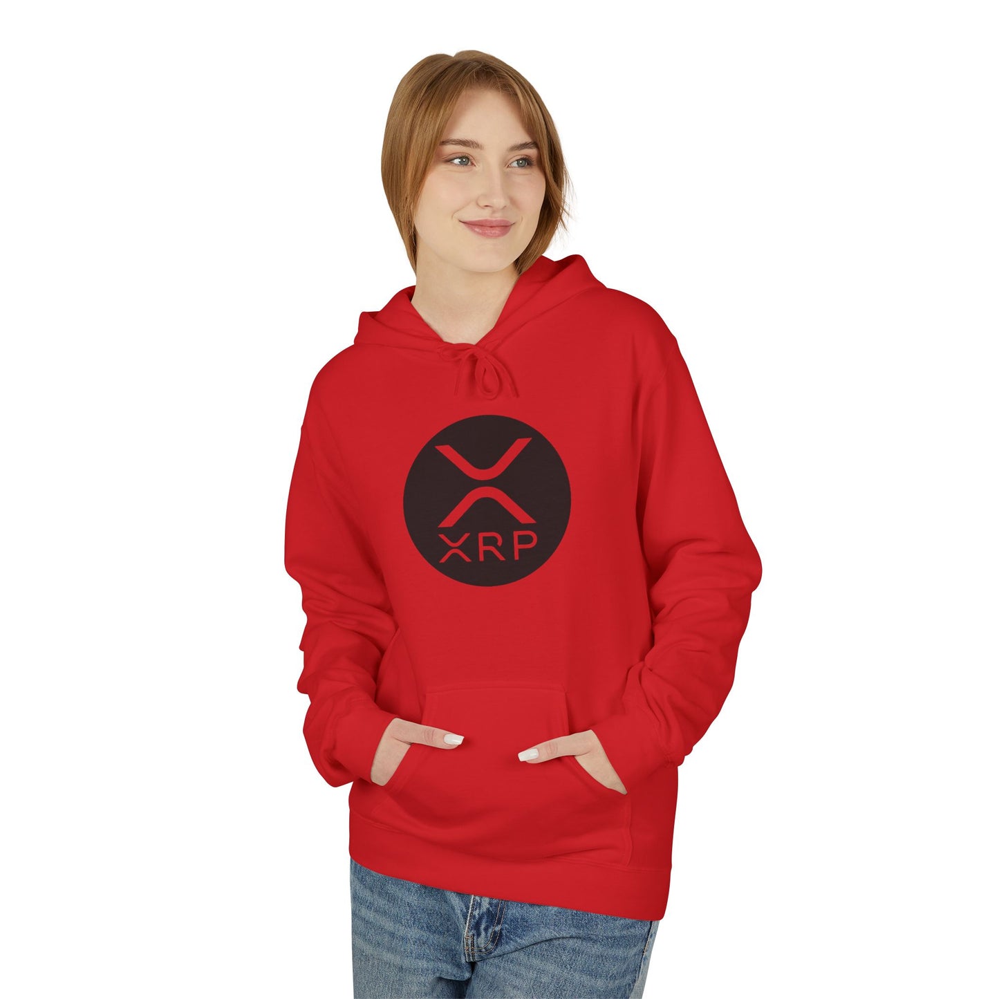 XRP Army Unisex Fleece Hoodie (Front & Back Logo)