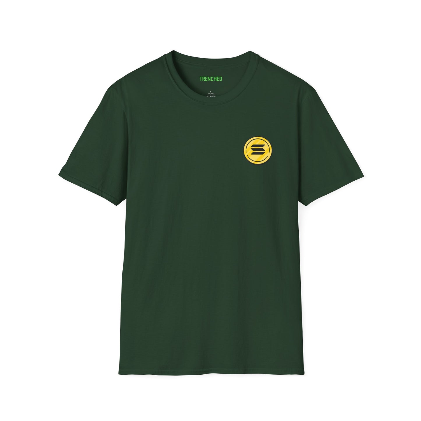 Solana Coin Polo Unisex Softstyle T-Shirt