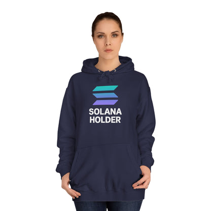 Solana Holder Unisex College Hoodie