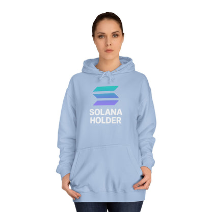 Solana Holder Unisex College Hoodie