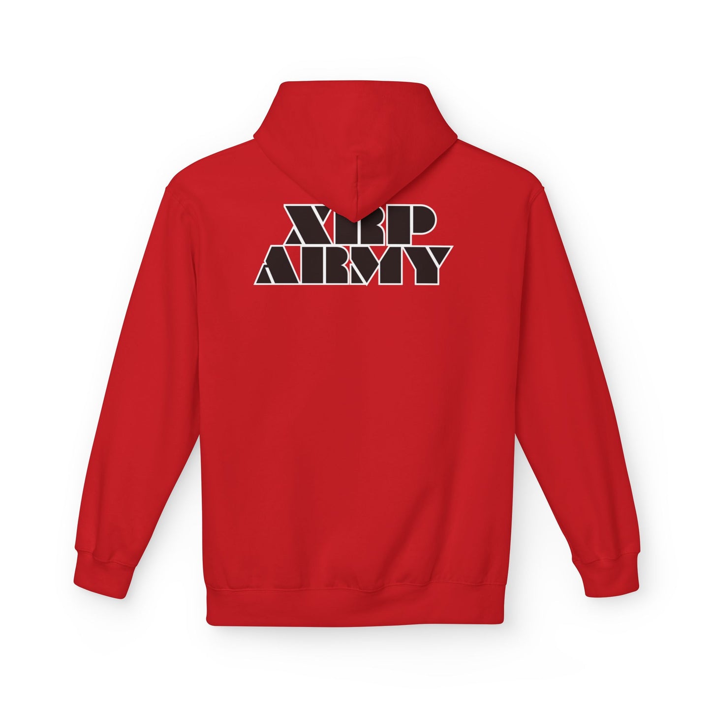 XRP Army Unisex Fleece Hoodie (Front & Back Logo)