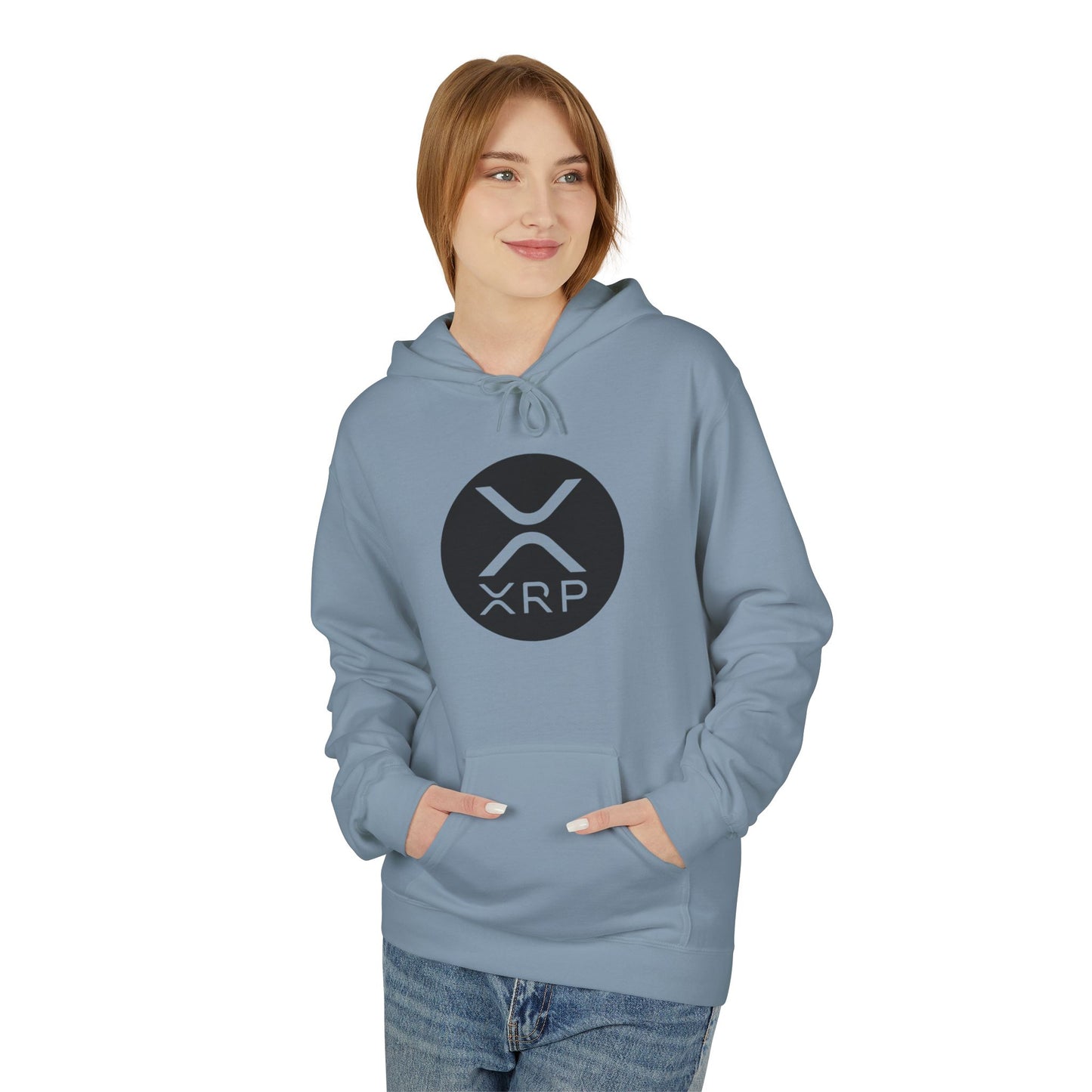XRP Army Unisex Fleece Hoodie (Front Logo)