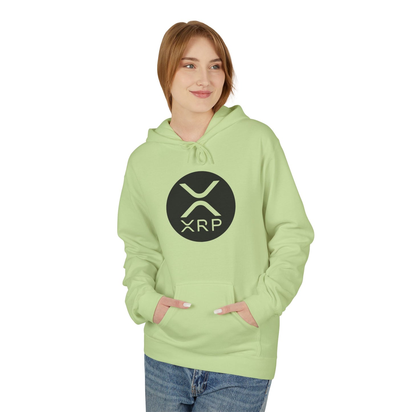 XRP Army Unisex Fleece Hoodie (Front Logo)