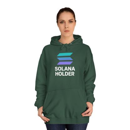 Solana Holder Unisex College Hoodie