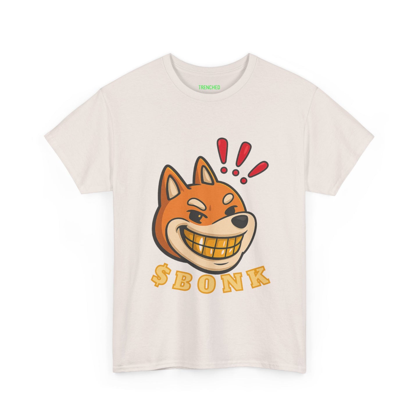 $BONK Gold Teeth Tee (Front Logo)