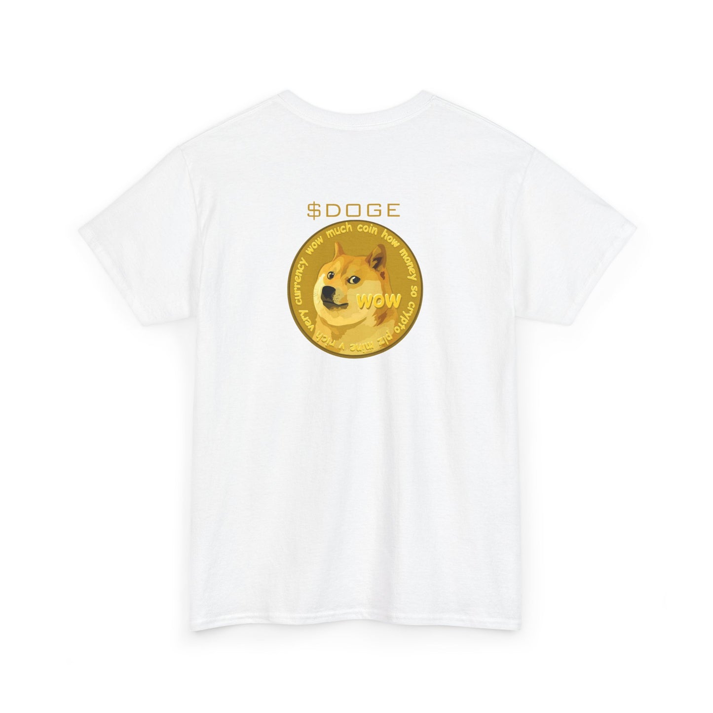 $DOGE Coin Polo Tee (Front & Back Graphic Logo)