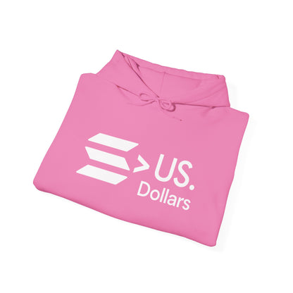 Solana > US DOLLARS Hoodie - Solana Over Dollars
