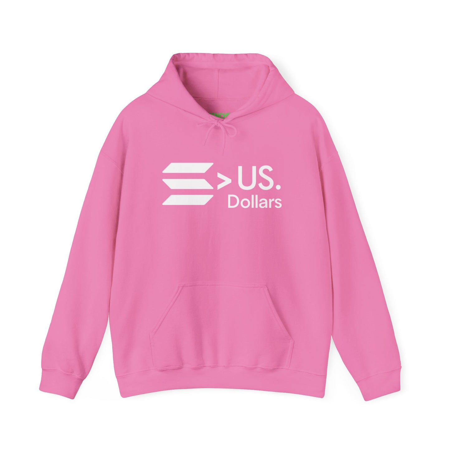 Solana > US DOLLARS Hoodie - Solana Over Dollars