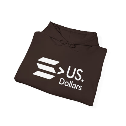 Solana > US DOLLARS Hoodie - Solana Over Dollars