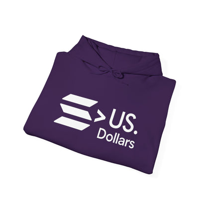Solana > US DOLLARS Hoodie - Solana Over Dollars