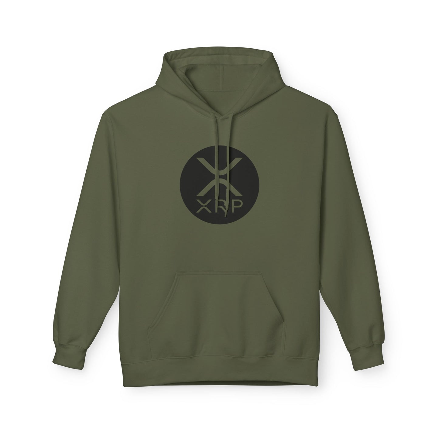 XRP Army Unisex Fleece Hoodie (Front & Back Logo)