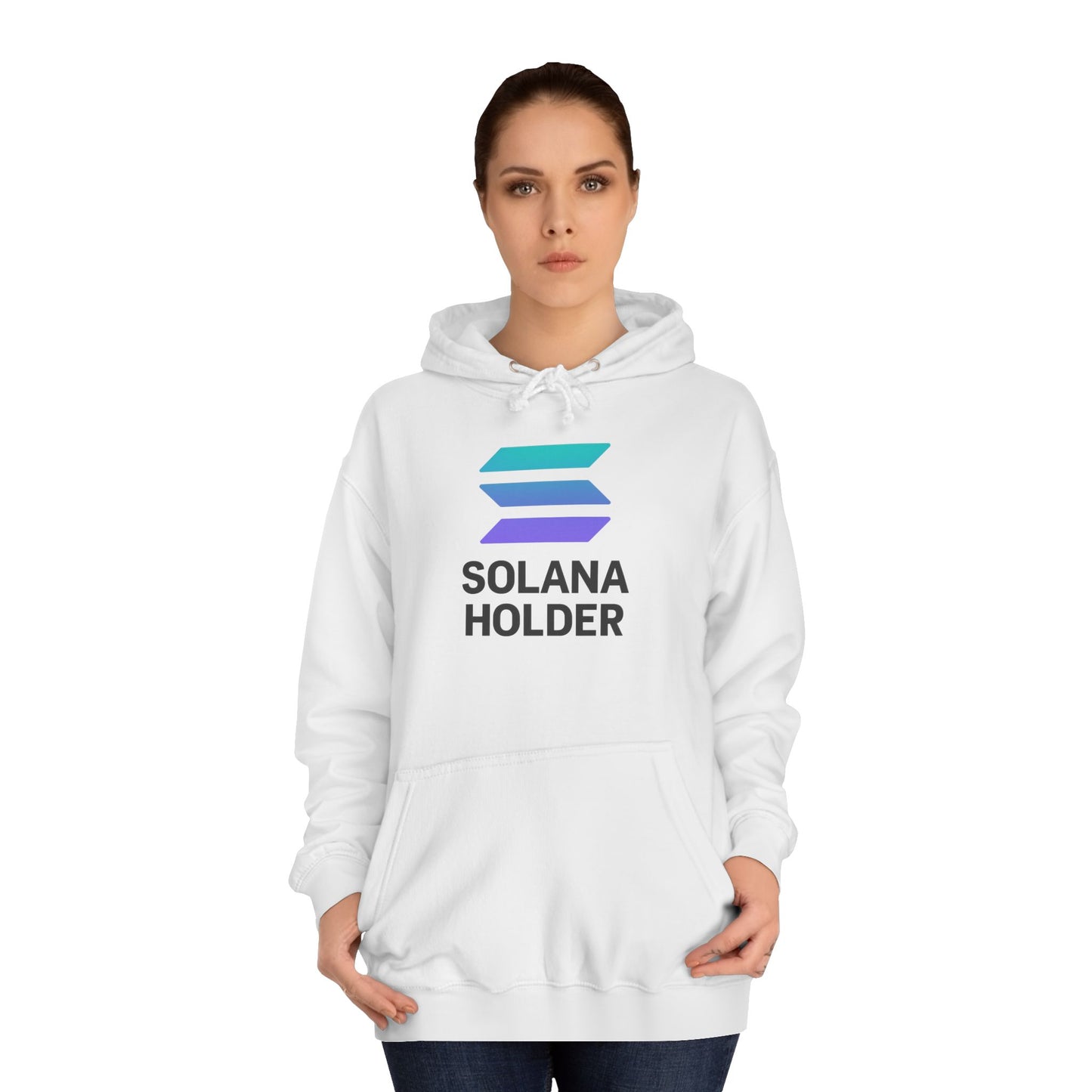 Solana Holder Unisex College Hoodie