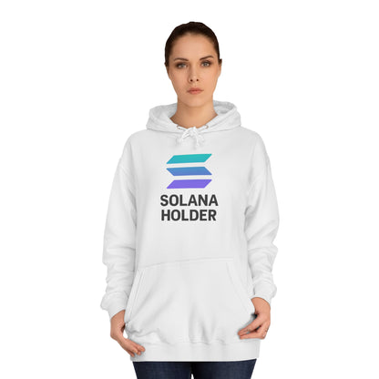 Solana Holder Unisex College Hoodie