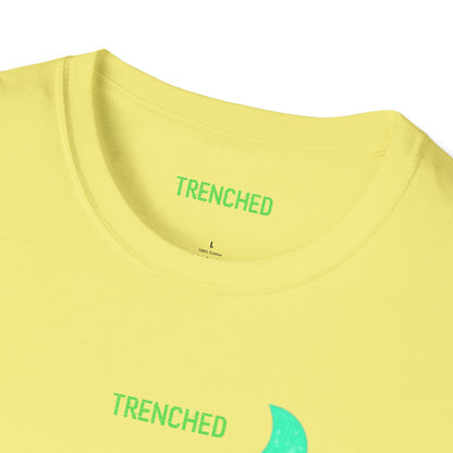 Crypto to The Moon Trenched Graphic Tee