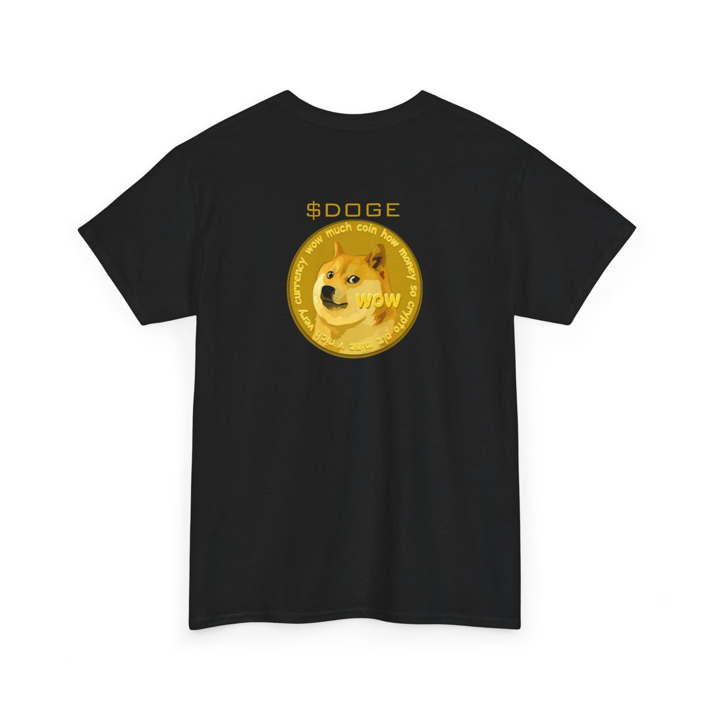 $DOGE Coin Polo Tee (Front & Back Graphic Logo)