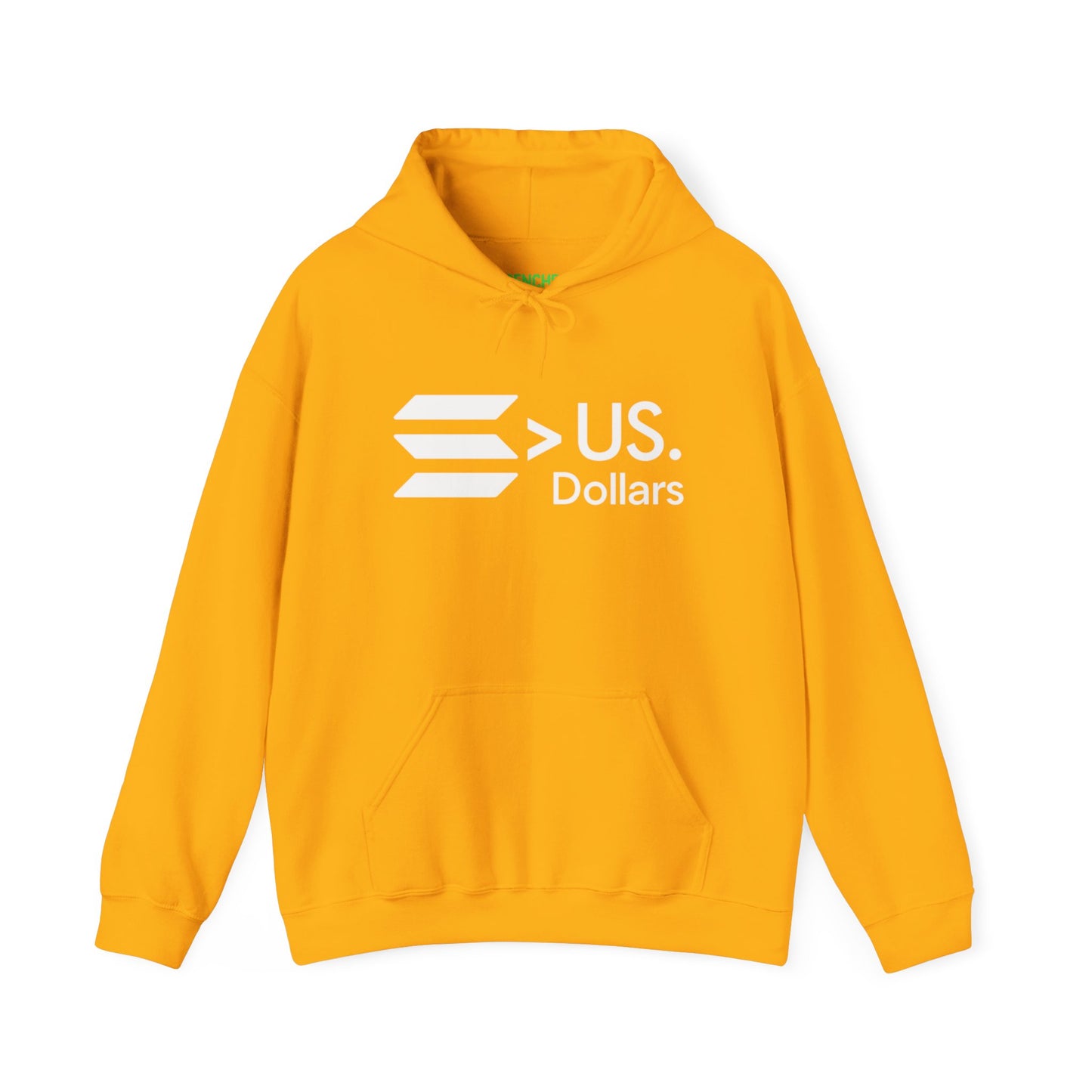 Solana > US DOLLARS Hoodie - Solana Over Dollars
