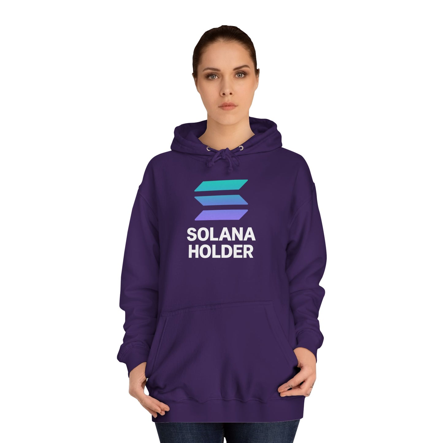 Solana Holder Unisex College Hoodie