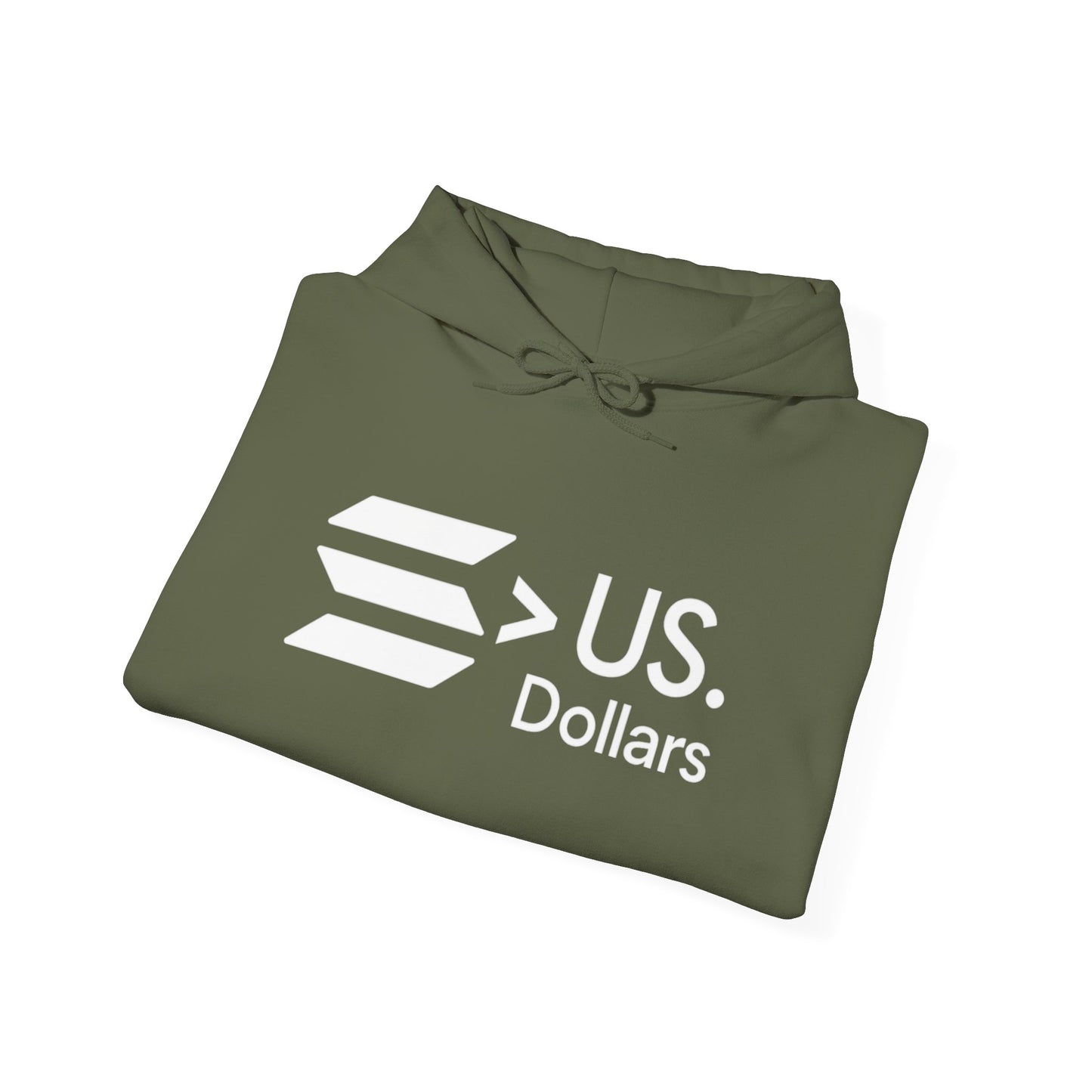 Solana > US DOLLARS Hoodie - Solana Over Dollars