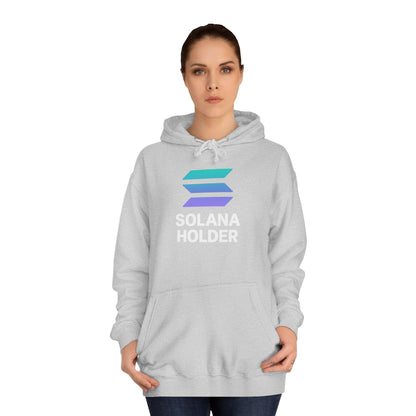Solana Holder Unisex College Hoodie