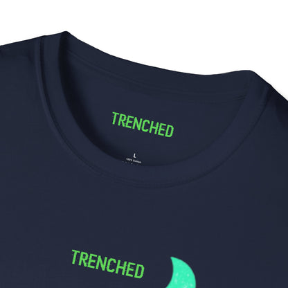 Crypto to The Moon Trenched Graphic Tee