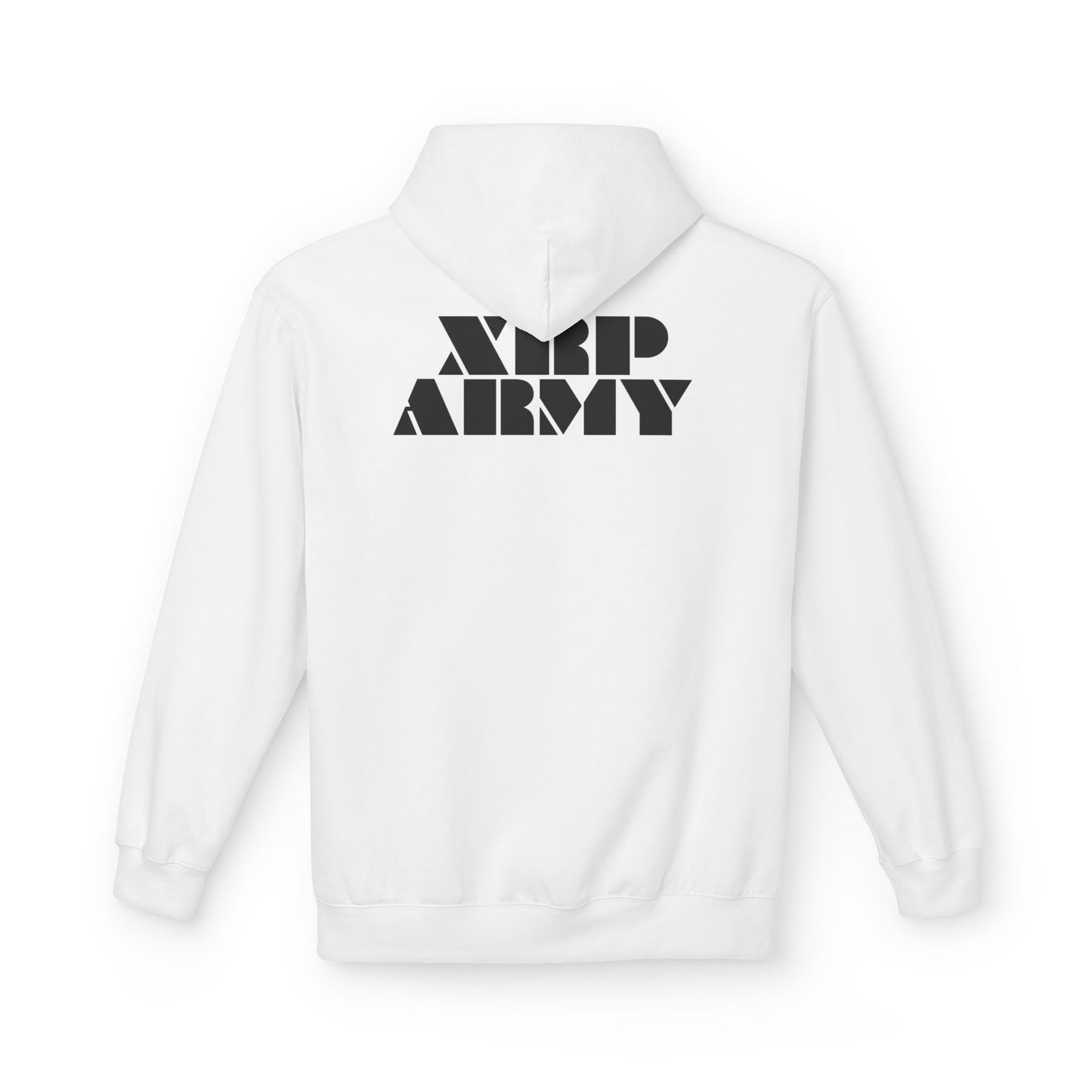 XRP Army Unisex Fleece Hoodie (Front & Back Logo)