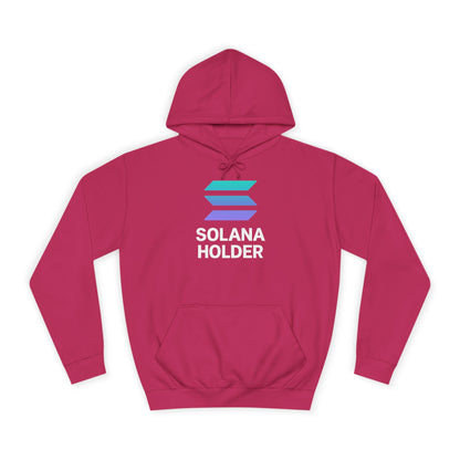 Solana Holder Unisex College Hoodie