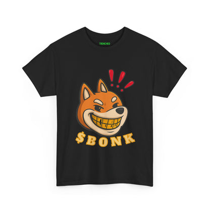$BONK Gold Teeth Tee (Front Logo)