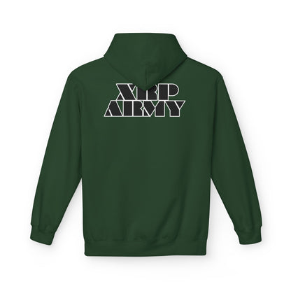 XRP Army Unisex Fleece Hoodie (Front & Back Logo)