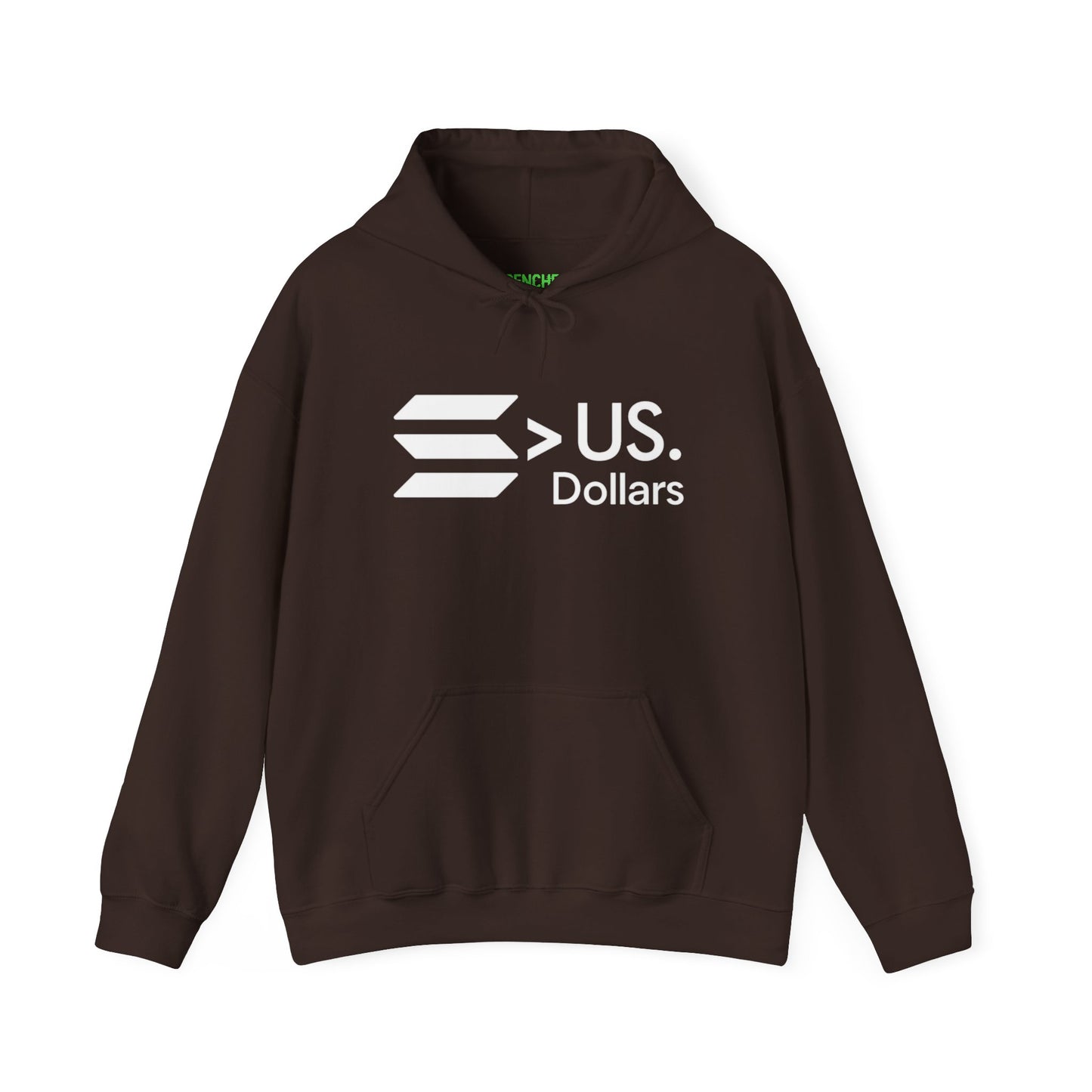 Solana > US DOLLARS Hoodie - Solana Over Dollars